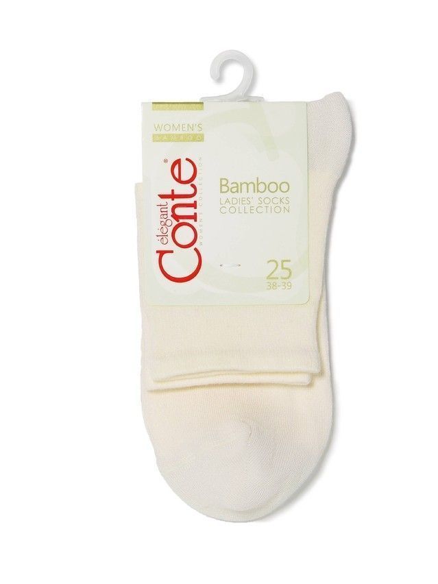 Носки вискозные женские BAMBOO 13С-84СП, р. 36-37, капучино, рис. 000 - 3