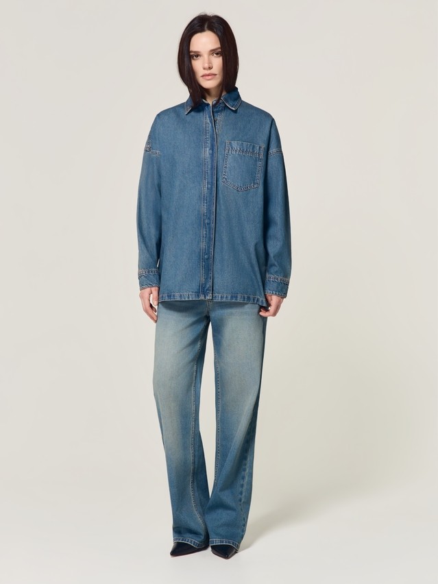 Ветровка джинсовая жен. C CON-944, р.170-84-90, blue tint - 9