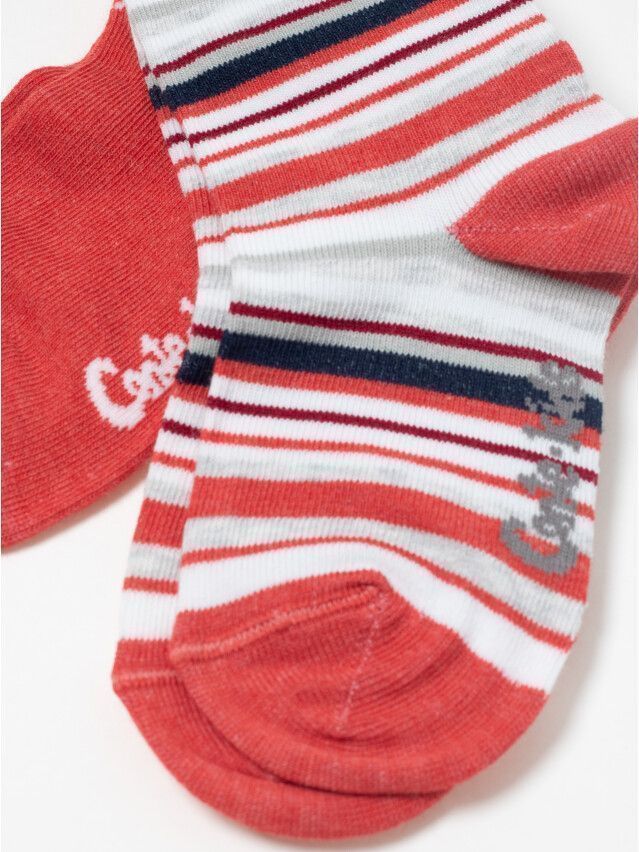 Носки хлопковые детские TIP-TOP (2 пары) 7С-91СП, p. 14, красный, рис. 700 - 3