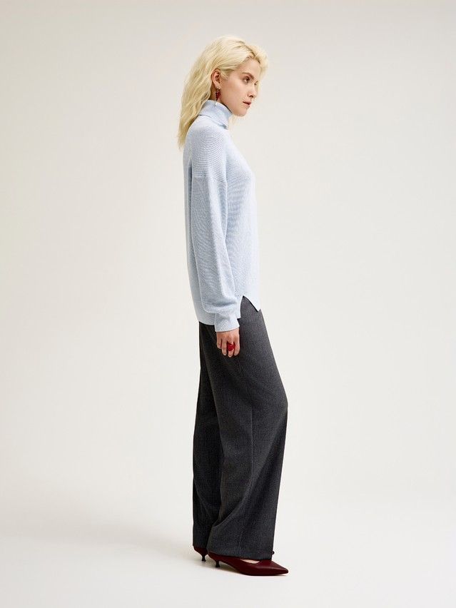 Джемпер женский CE LDK24108 24С-108СП, р.170-84, blue melange - 2