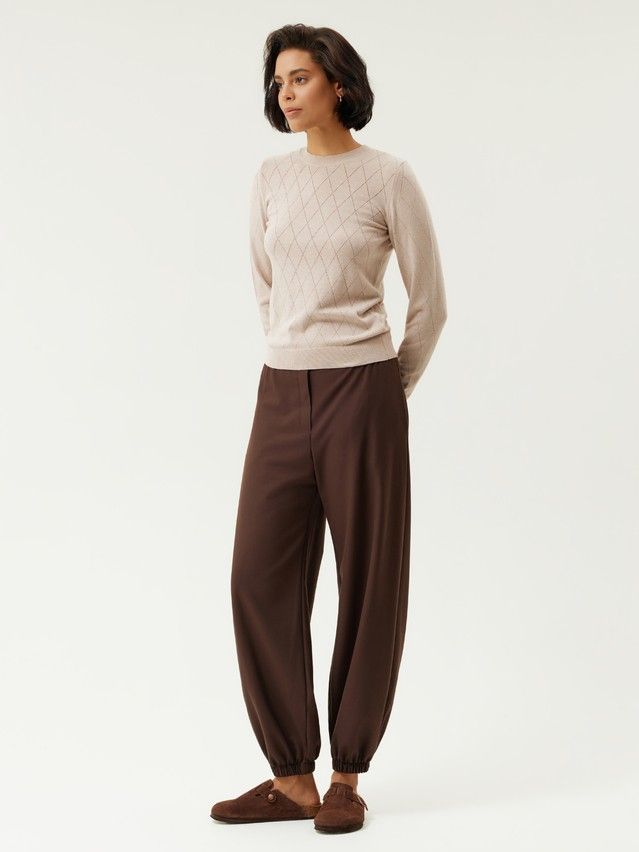 Брюки жен. C LBK 4000, р.170-84-90, dark brown - 3