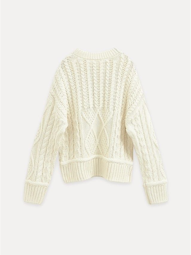 Джемпер женский CE LDK24140 24С-140СП, р.170-84, ecru - 7