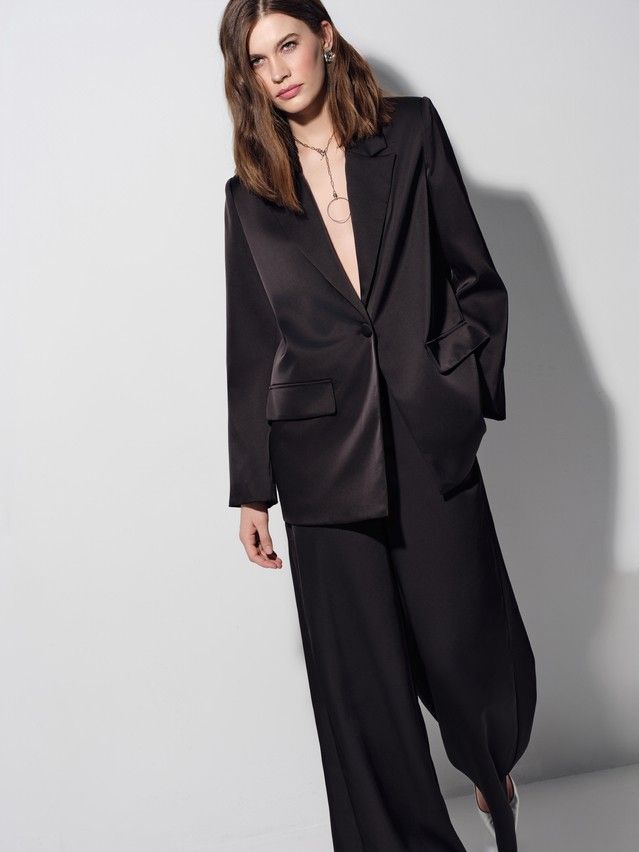 Жакет женский C LJ 3388, р.170-84-90, black - 1