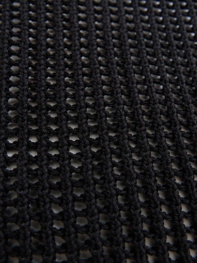 Платок жен. C LDK25195 25С-195СП, р.34*60, black - 8