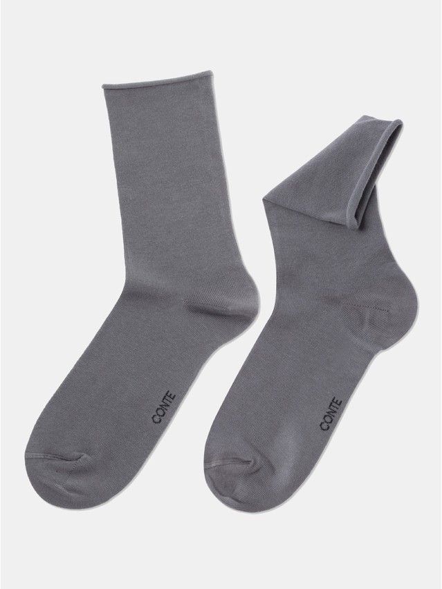 Носки женские хлопковые CE COMFORT (без резинки) 19С-101СП, р.36-37, 000 темно-серый - 3