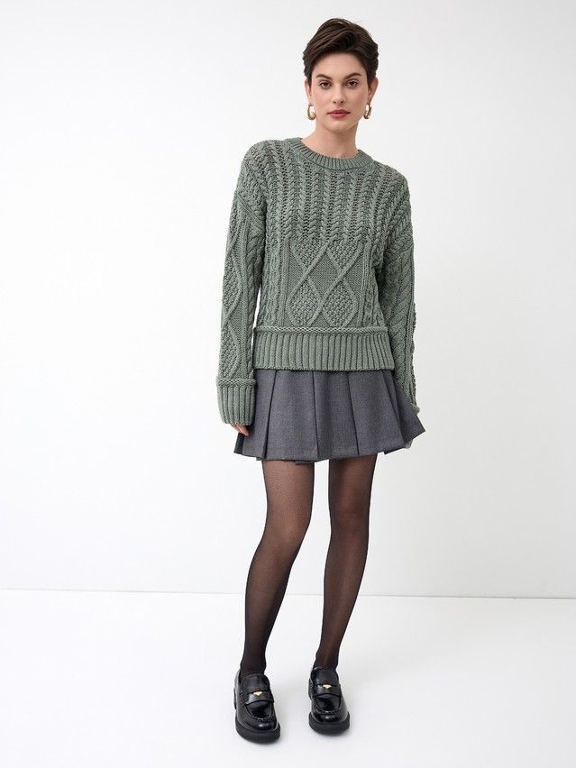 Джемпер женский CE LDK24140 24С-140СП, р.170-84, khaki - 7