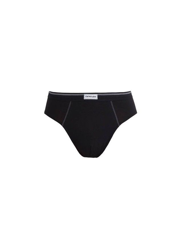 Трусы муж. DW SLIP MSL 017 (вешалка),р.76,80/S, черный - 1