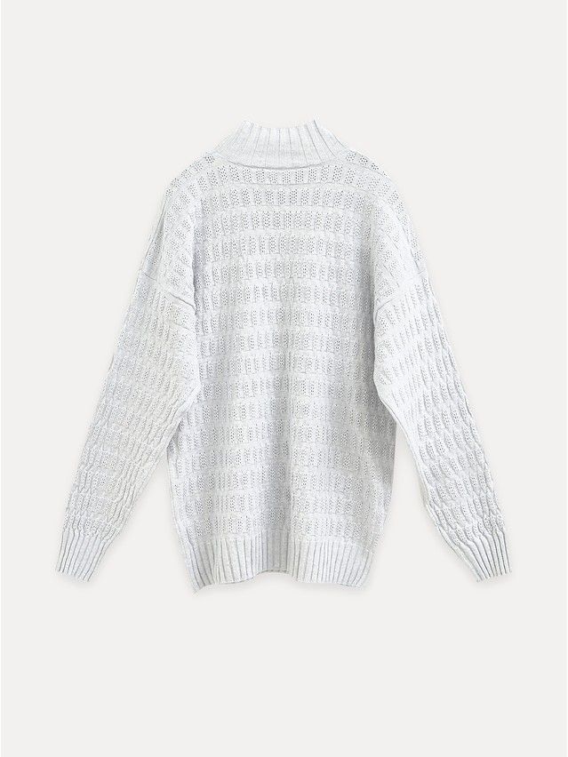 Джемпер женский CE LDK24105 24С-105СП, р.170-84, light gray melange - 6