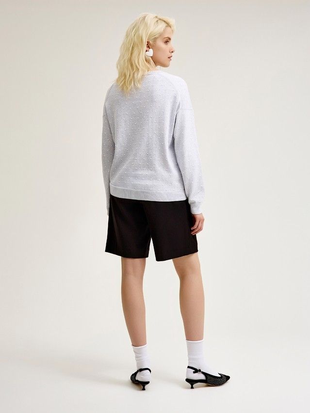 Джемпер женский CE LDK24110 24С-110СП, р.170-84, light gray melange - 2