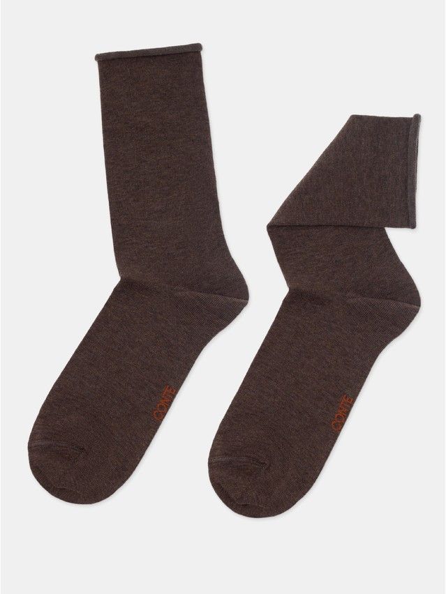 Носки женские хлопковые CE COMFORT (без резинки) 19С-101СП, р.23-25, 000 коричневый - 4