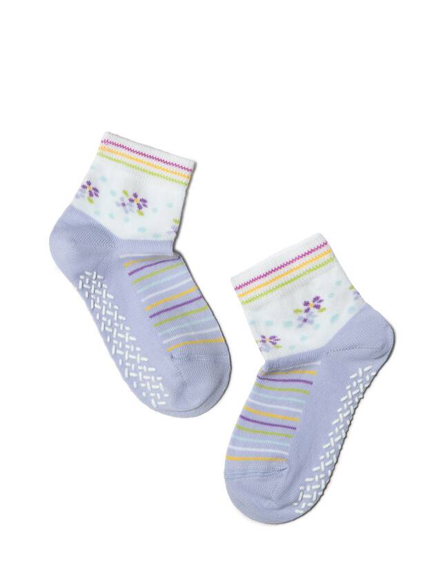 Носки хлопковые детские TIP-TOP (антискользящие) 7С-54СП, p. 12, бледно-фиолетовый, рис. 253 - 1