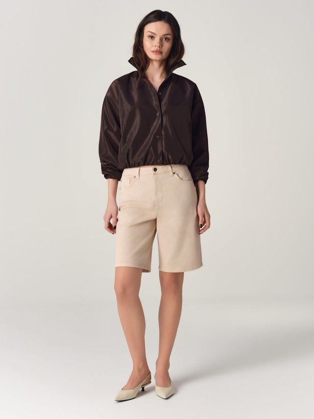 Шорты джинсовые жен. C CON-885, р.170-90, beige - 1