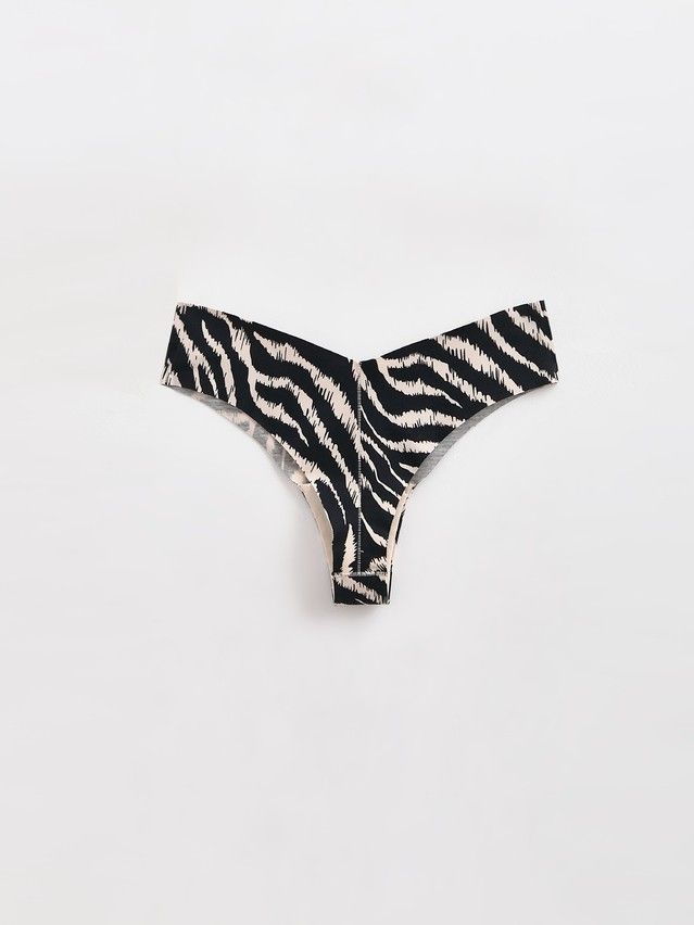 Трусы женские CE INVISIBLE LBR 1226 (пакет),р.90, black-zebra - 3