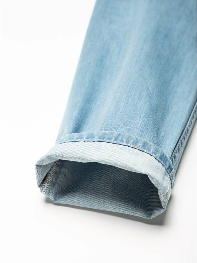 Джинсовые брюки со средней посадкой CON-140, р.170-102, bleach blue - 9
