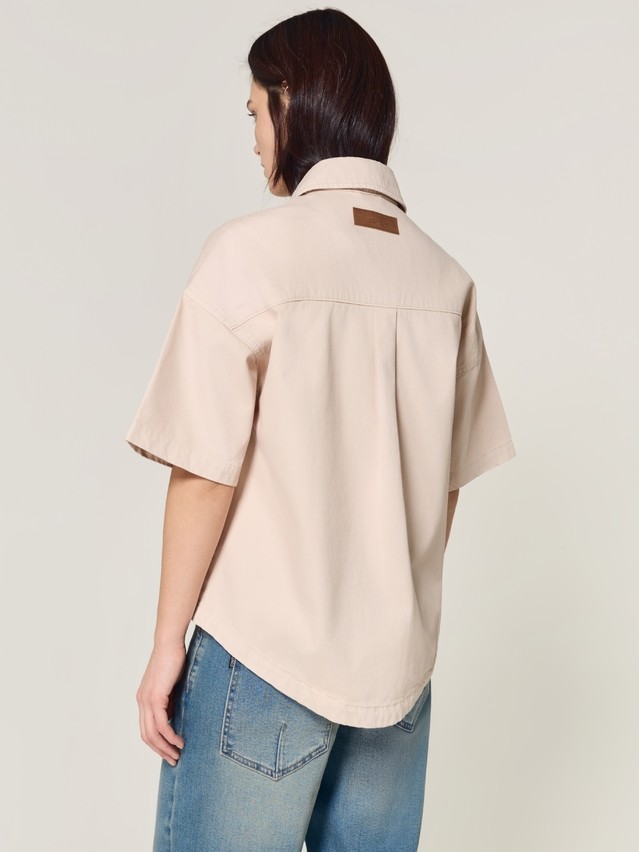 Ветровка джинсовая жен. C CON-926, р.170-84-90, beige - 5