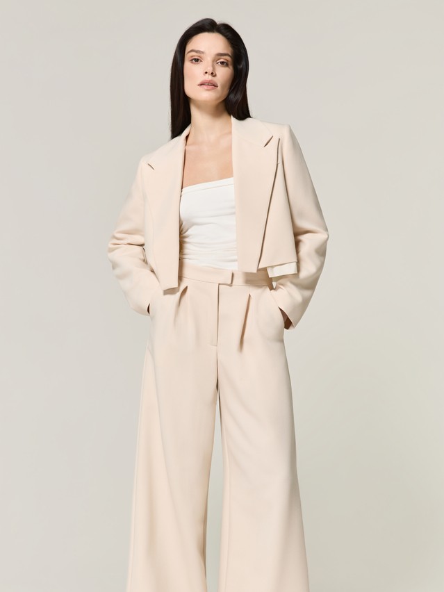 Жакет женский C LJ 3391, р.170-84-90, ecru - 1