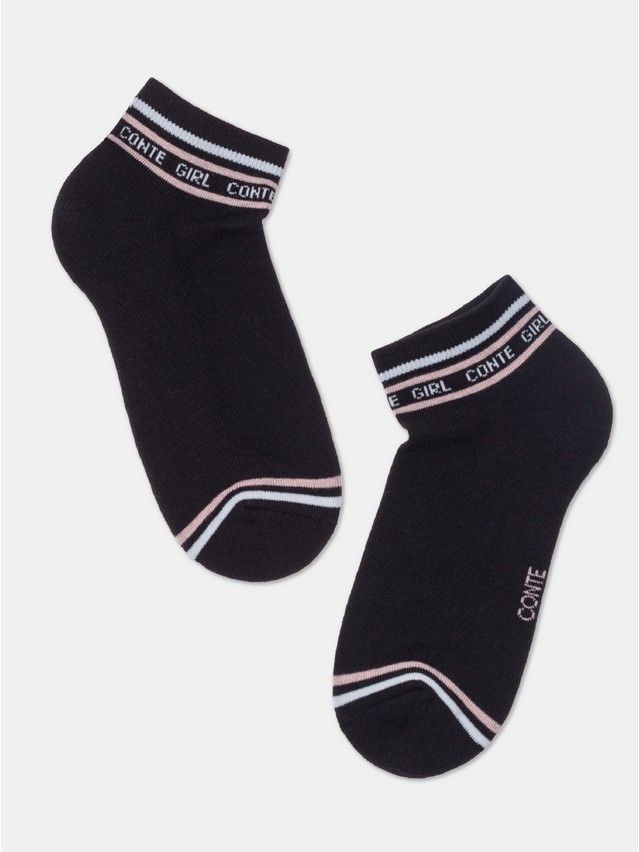 Носки женские хлопковые CE ACTIVE (короткие, махр. стопа) 16С-92СП, р.23, 572 черный - 4