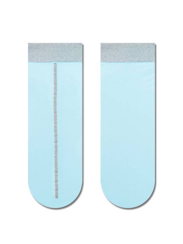 Носки полиамидные женские FANTASY (люрекс) 16С-125СП, р. 36-39, light blue - 3