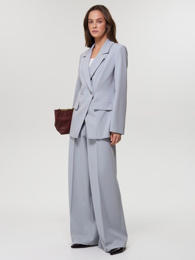 Жакет женский C LJ 3394, р.170-84-90, grey-blue - 3