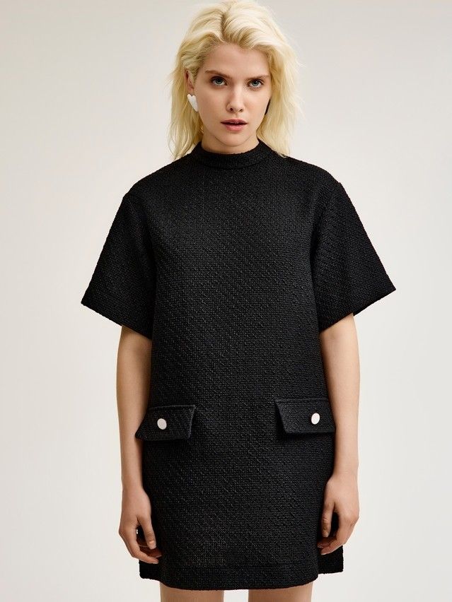 Платье женское C LPL 3269, р.170-84-90, black - 3