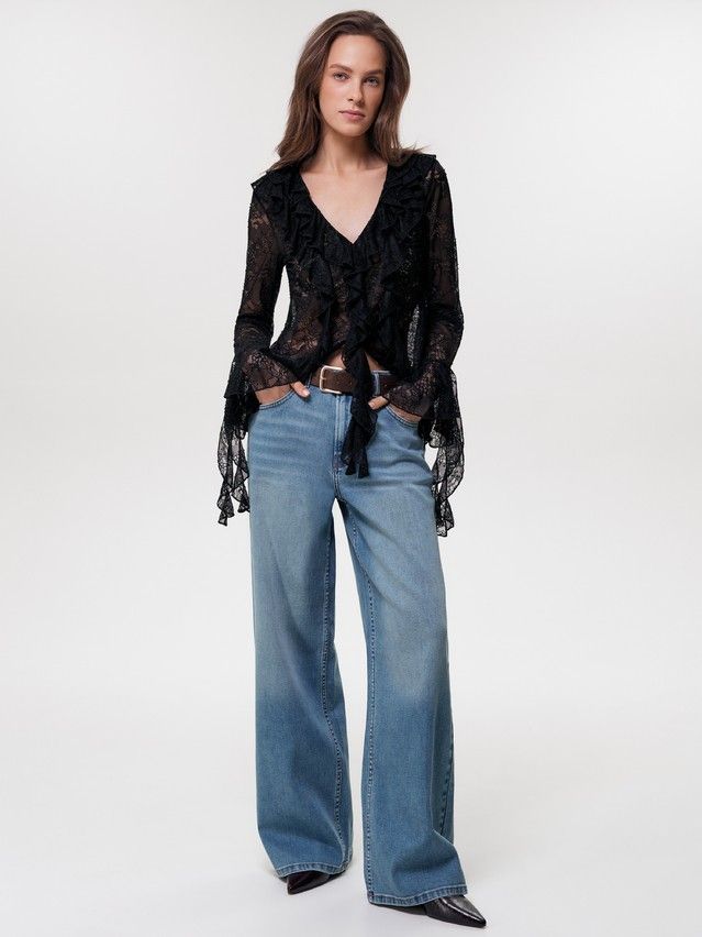 Блузка женская C LBL 3741, р.170-84, black - 1