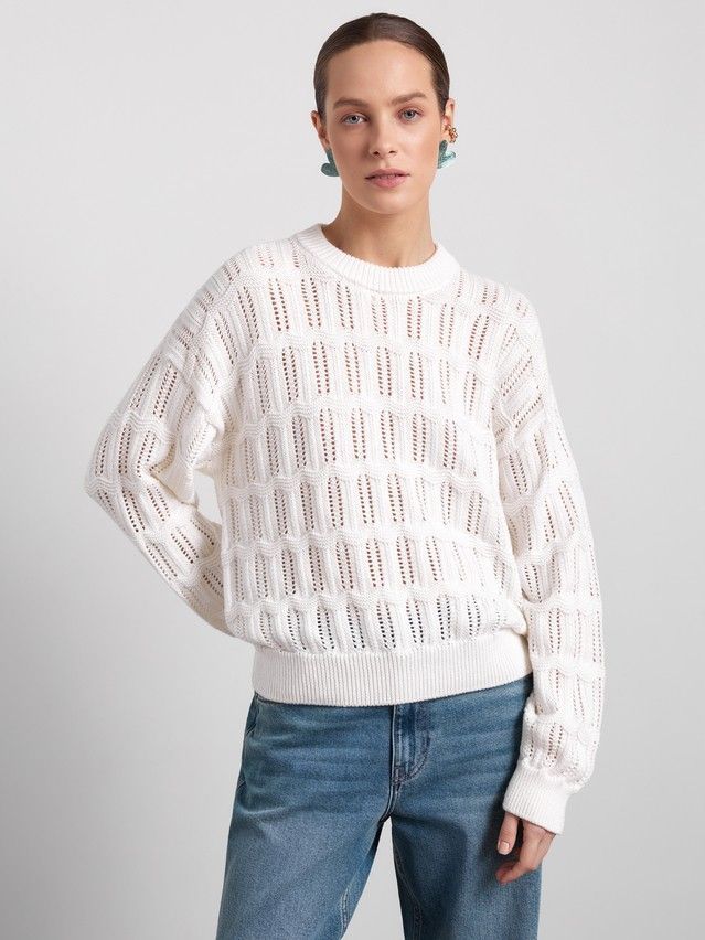 Джемпер женский CE LDK2565 25С-65СП, р.170-84, ecru - 3