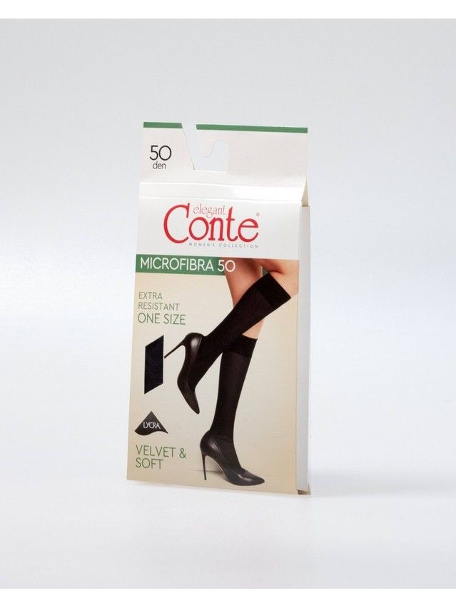 Гольфы женские CE MICROFIBRA 50 (конверт) 8С-9СП (new),р.36-39, mocca - 4