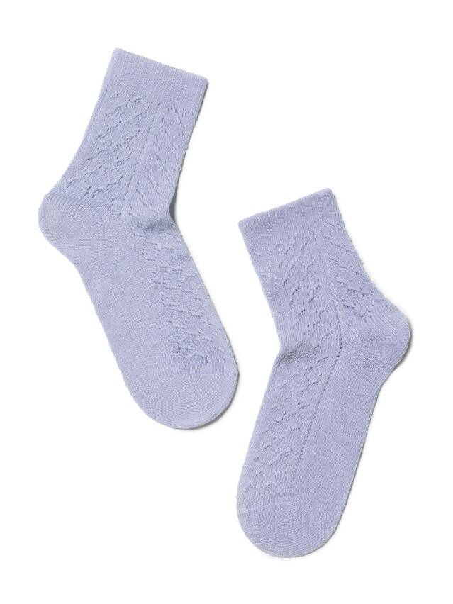 Носки хлопковые детские MISS (ажурные) 7С-76СП, p. 20, бледно-фиолетовый, рис. 116 - 1