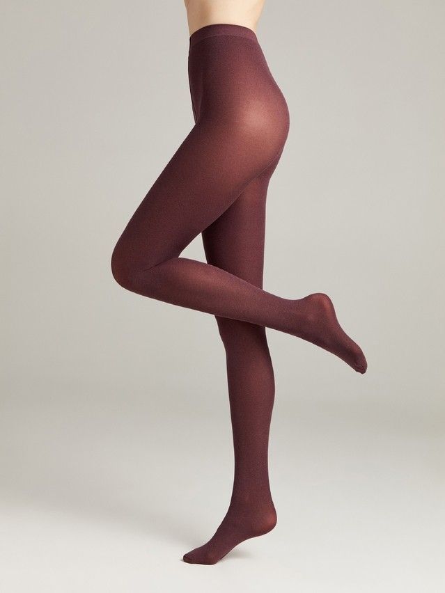 Колготки женские TRENDY MELANGE 60, р.2, melanzana - 2