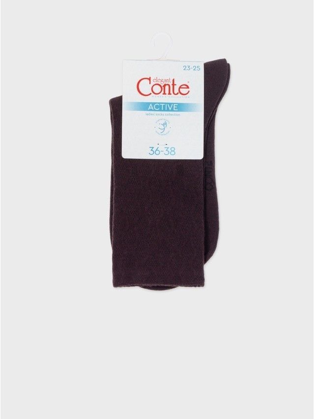 Носки женские хлопковые CE ACTIVE (удлиненные) 24С-73СП, р.23-25, 620 шоколадный - 7