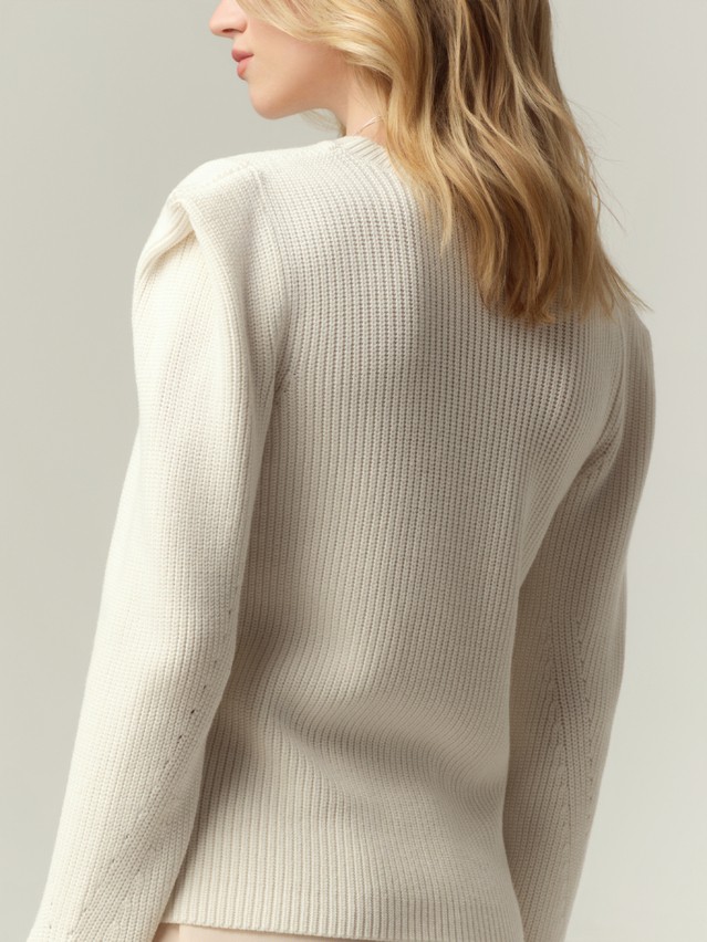 Джемпер женский CE LDK2572 25С-72СП, р.170-84, ecru - 3