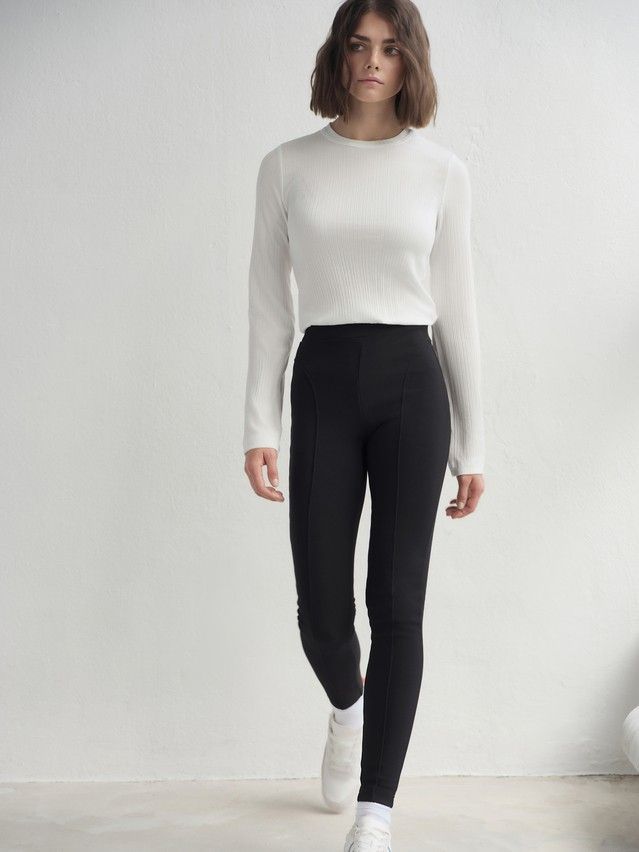 Легинсы женские C LLG 3214 (пакет),р.164-102, black - 1