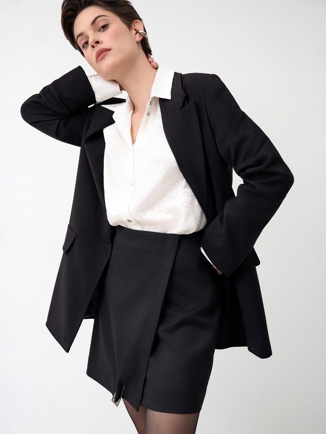 Жакет женский C LJ 3254, р.170-84-90, black - 3