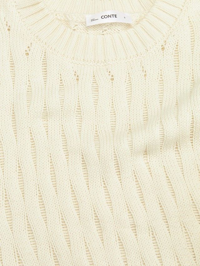 Джемпер женский CE LDK24119 24С-119СП, р.170-84, ecru - 9