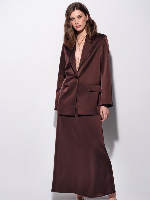 Жакет женский C LJ 3388, р.170-84-90, chocolate - 1