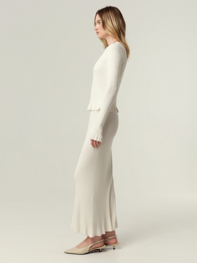 Юбка женская CE LDK2574 25С-74СП, р.170-90, ecru - 2