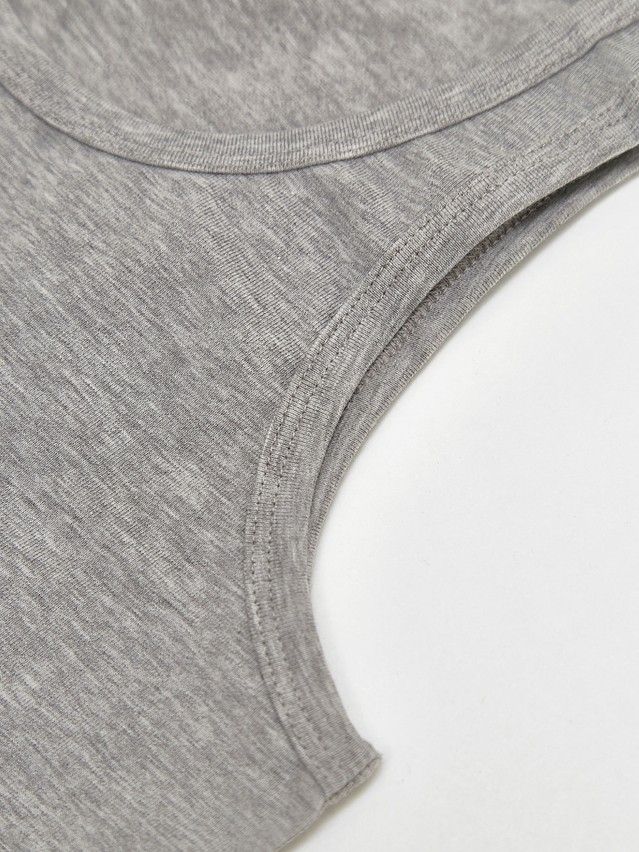 Майка мал. C BASIC COLLECTION BM 5107 (пакет),р.116,122-60, grey melange - 5