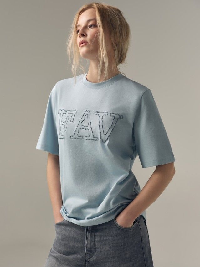 Джемпер женский C LD 3452, р.170-84, blue-fav - 3