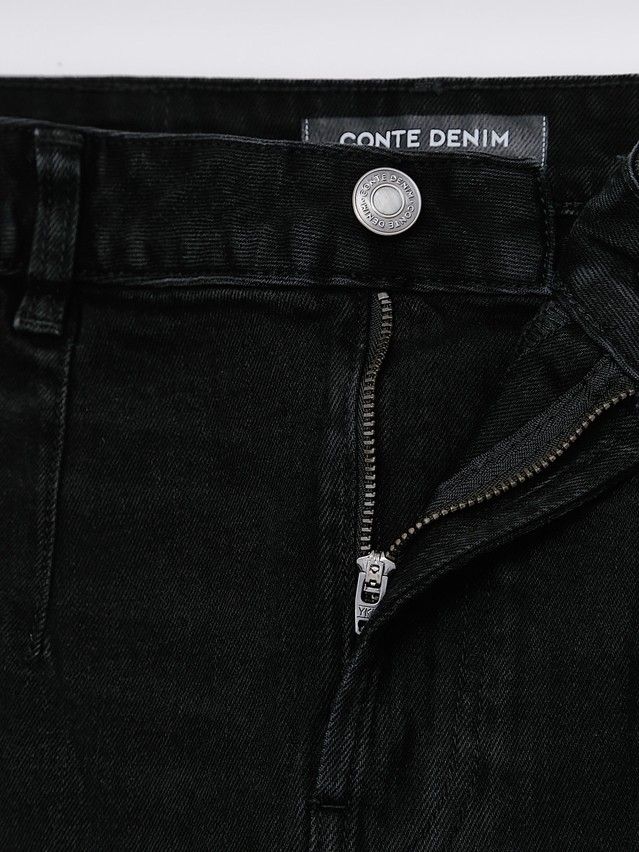 Юбка джинсовая женская C CON-815, р.170-90, washed black - 9