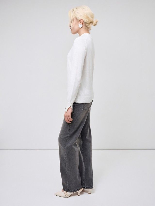 Джемпер женский CE LDK24106 24С-106СП, р.170-84, ecru - 5