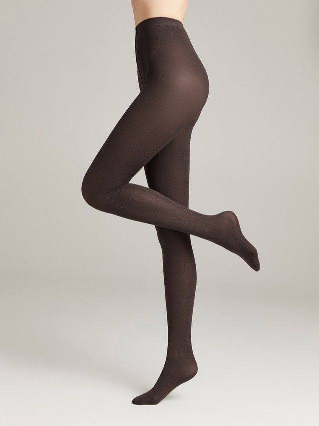 Колготки женские TRENDY MELANGE 60, р.2, chocolate - 2