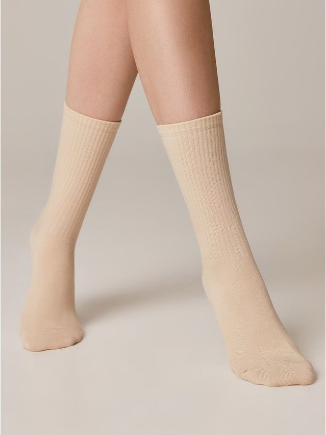 Носки женские хлопковые CE ACTIVE 20С-20СП, р.23, 000 бежевый - 1