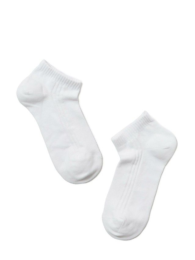 Носки хлопковые женские CLASSIC (короткие) 7С-34СП, р. 36-37, белый, рис. 016 - 2