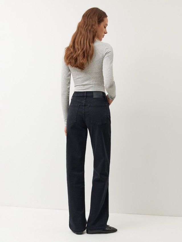 Джинсы жен. C CON-948, р.164-90, washed black - 2