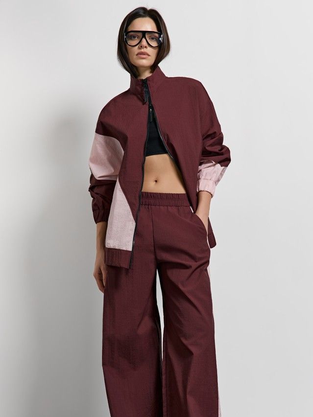 Жакет женский C LJ 3512, р.170-84-90, burgundy-pink - 1