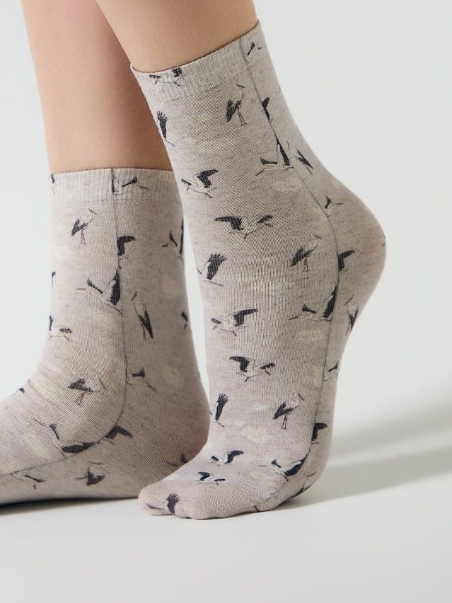 Носки женские CE FANTASY 20С-107/1СП, р.23-25, 1099 бежевый - 2