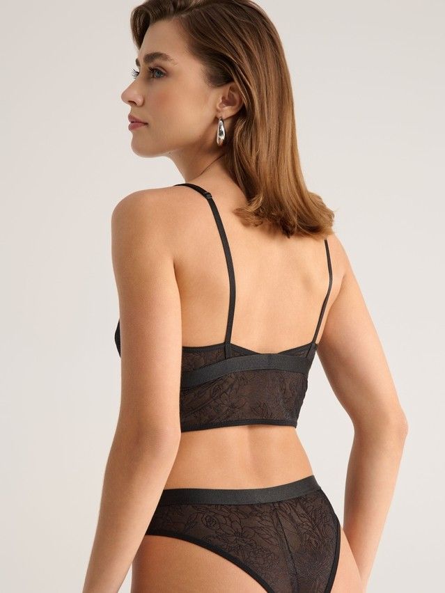 Бюстье женское CE FLORAL TATTOO LBE 2870, р.170-84, black - 4