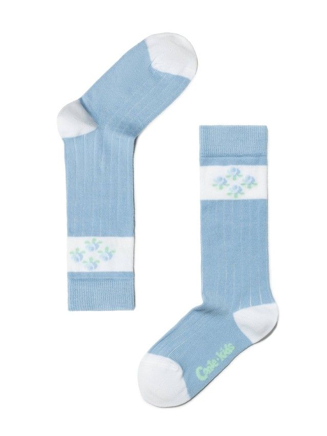 Гольфы хлопковые детские TIP-TOP 7С-21СП, p. 14, голубой, рис. 014 - 1