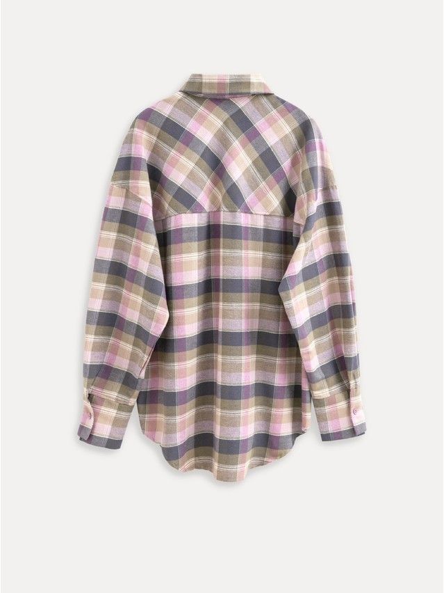 Рубашка жен. C LRU 3659, р.170-84-90, pink-check - 6
