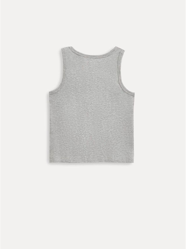 Майка мал. C BASIC COLLECTION BM 5107 (пакет),р.116,122-60, grey melange - 2
